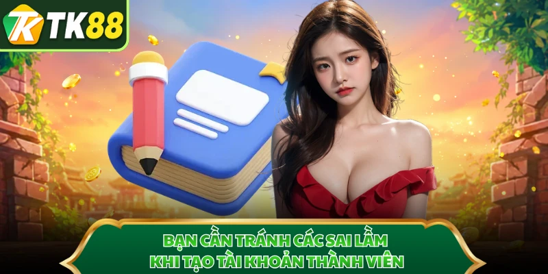 Bạn cần tránh các sai lầm khi tạo tài khoản thành viên