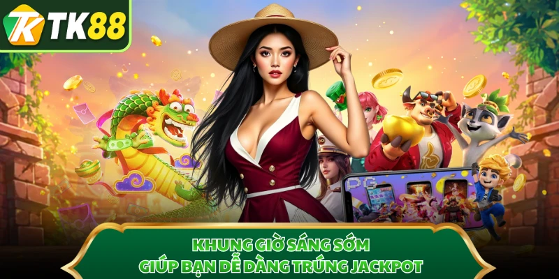 Khung giờ sáng sớm giúp bạn dễ dàng trúng Jackpot